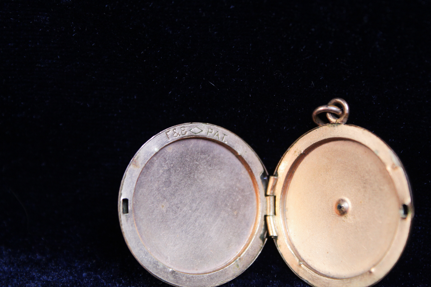 Antique Foster& Bailey Gold Diamond Locket