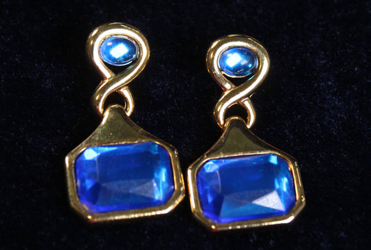 Blue Diamond Vintage earrings