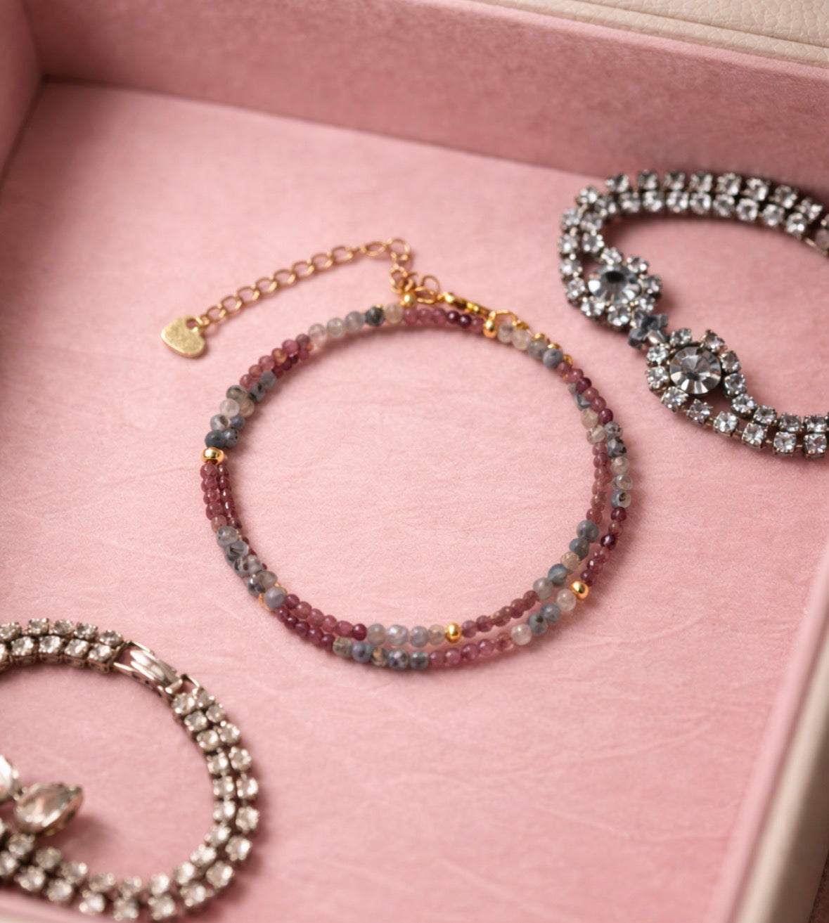 Selene Wrap blue kyanite Bracelet