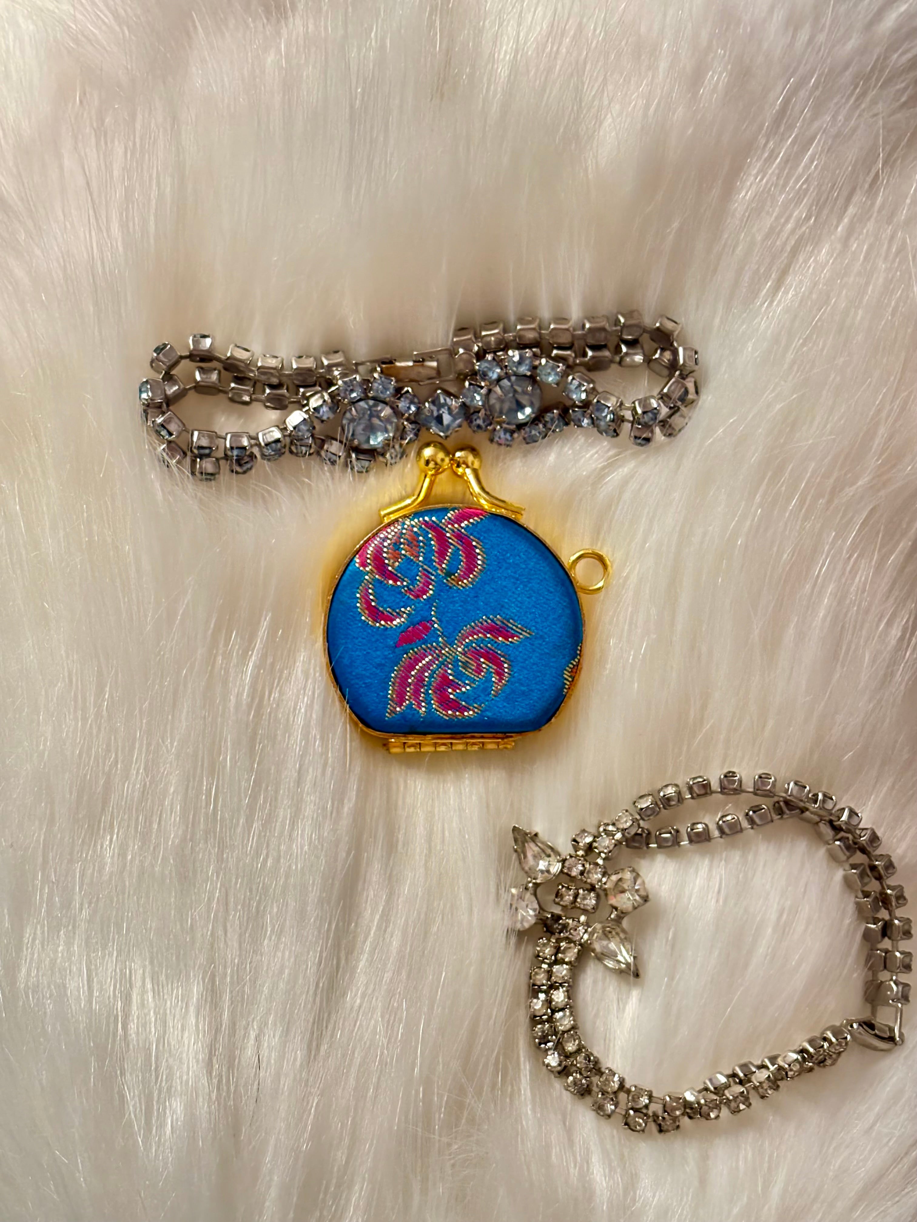 Blossom Coin-Purse Compact Mirror