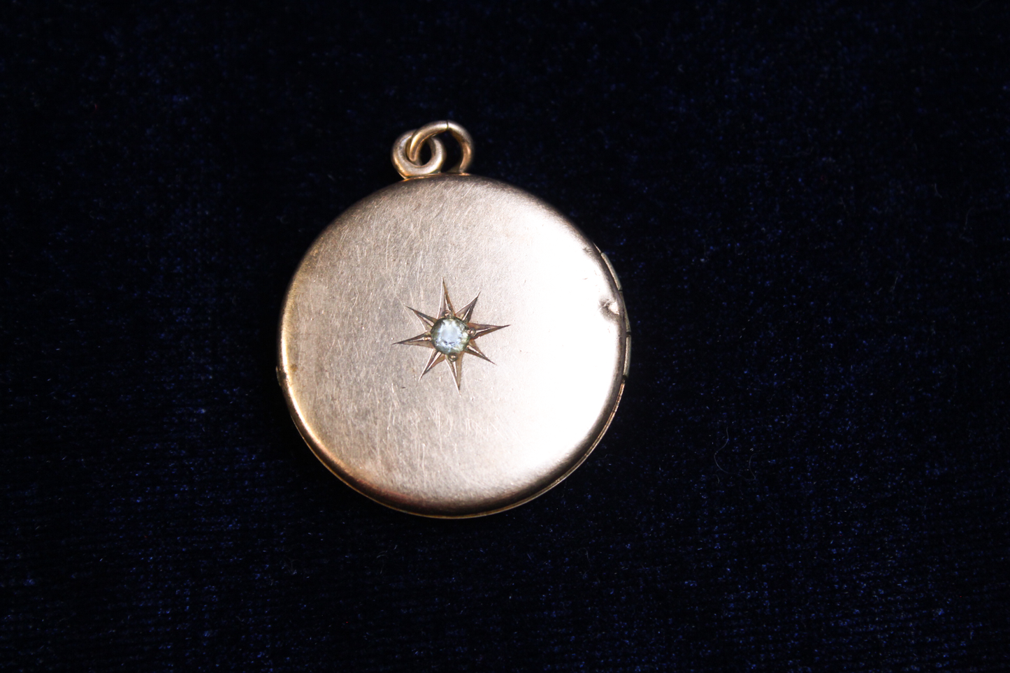 Antique Foster& Bailey Gold Diamond Locket