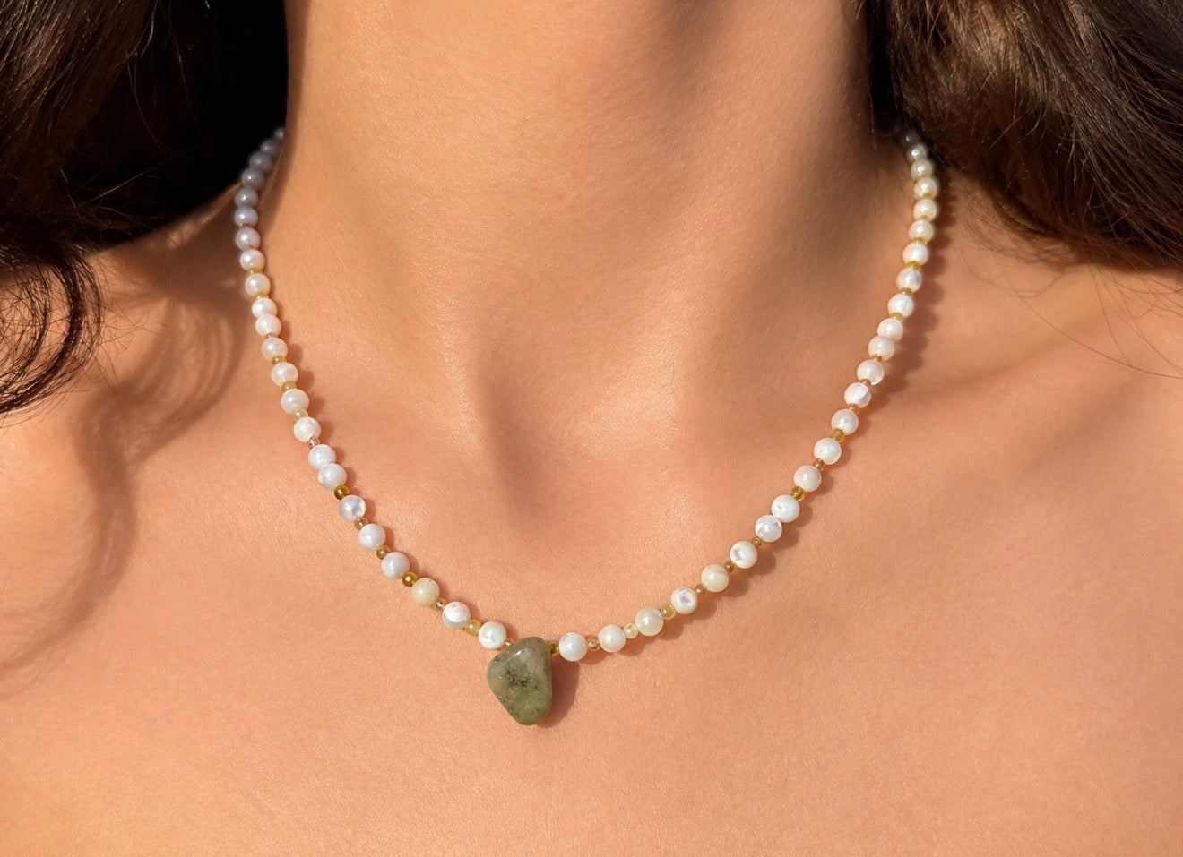Pearl sun knot- COMING SOON
