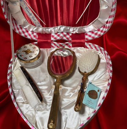 The Sweetheart Plaid Vanity set Case