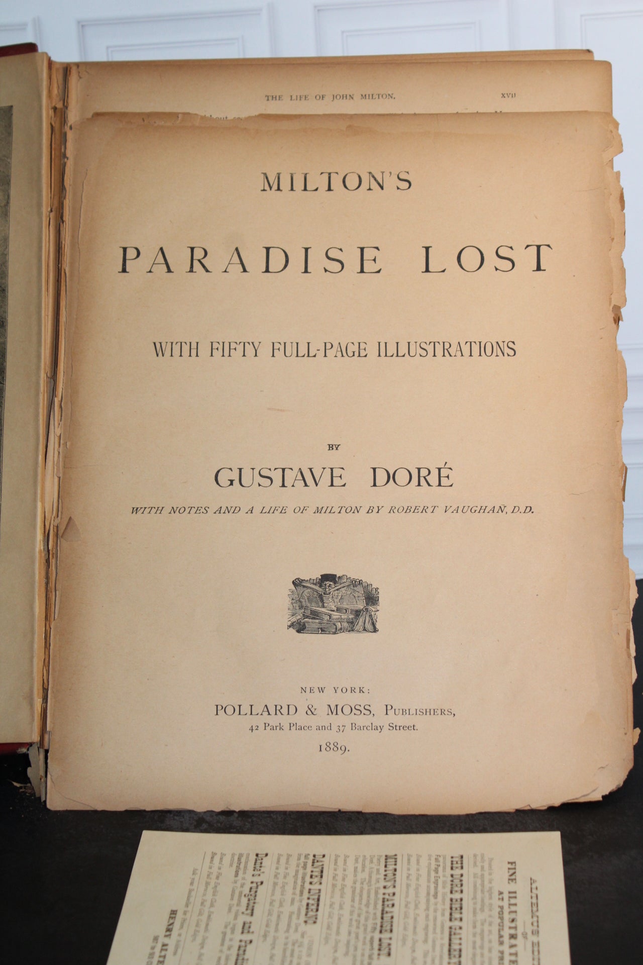 Rare Gustave Doré – Paradise Lost (1889 Edition)