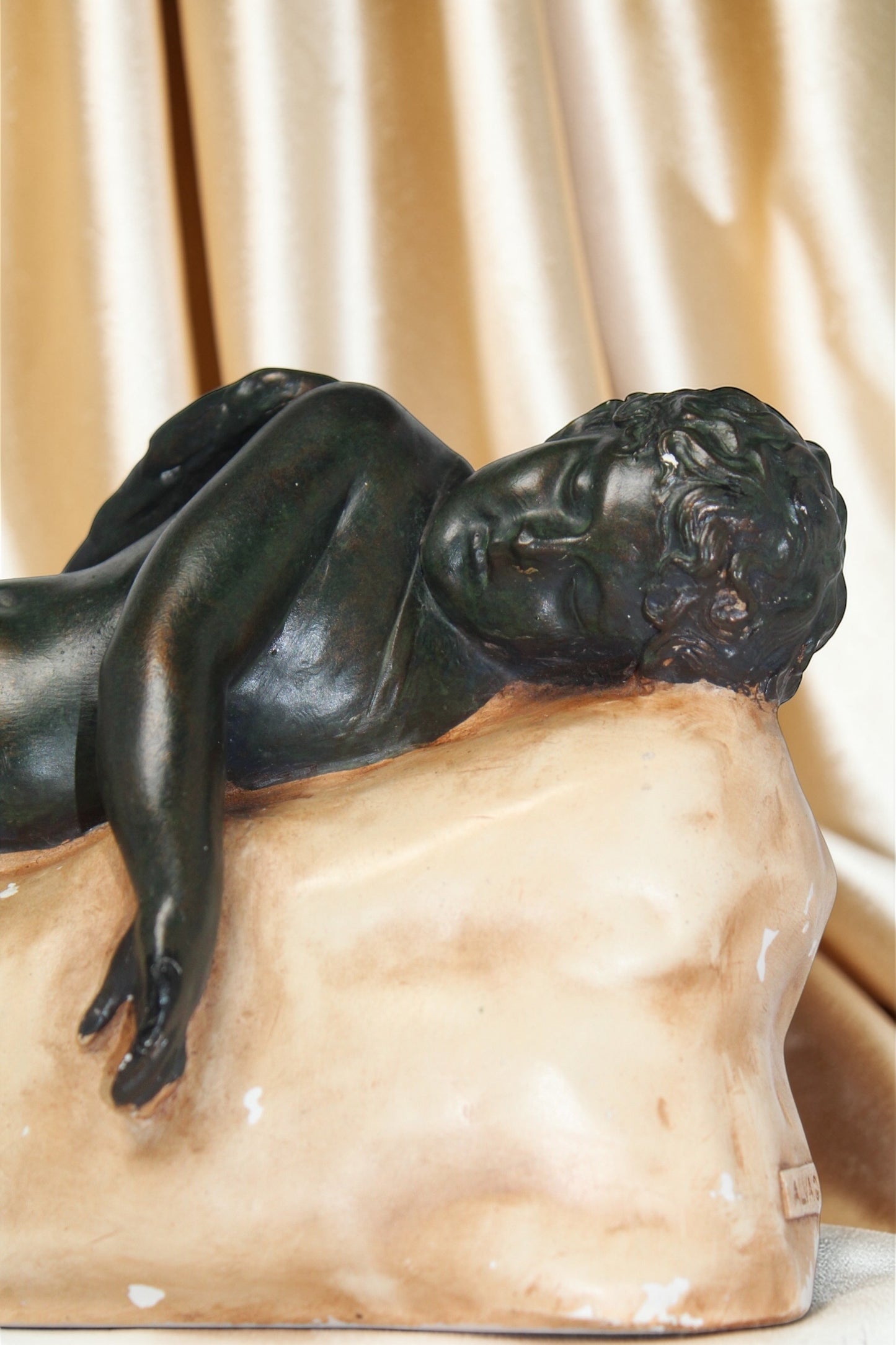 Vintage “The Sleeping Angel” sculpture