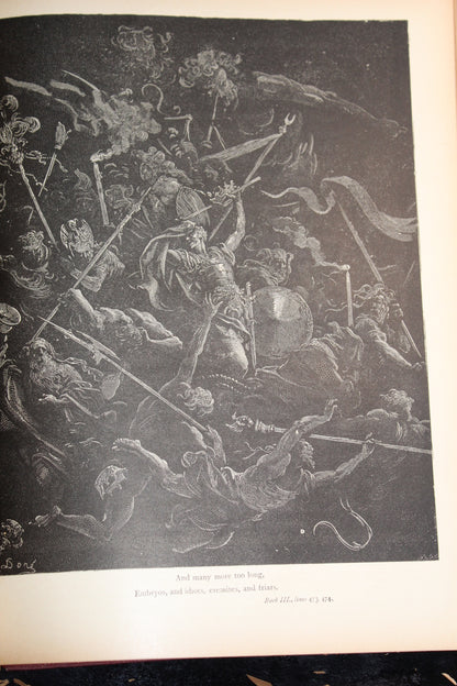 Rare Gustave Doré – Paradise Lost (1889 Edition)