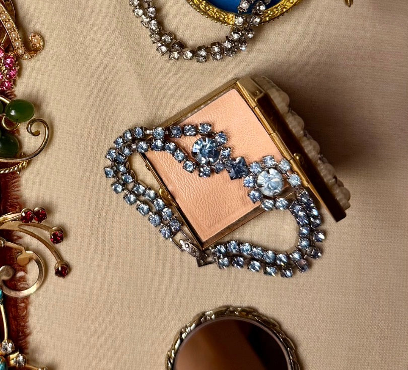 1957 blue radiance tennis bracelet