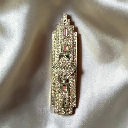 Art Deco 1920’s Radiance Bar Brooch