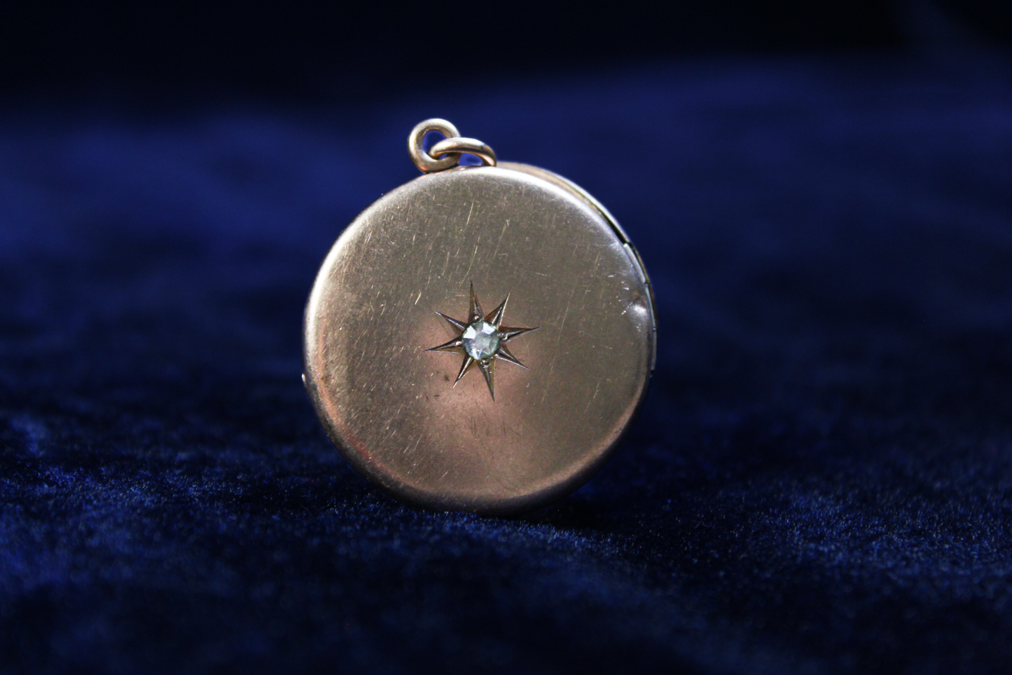 Antique Foster& Bailey Gold Diamond Locket