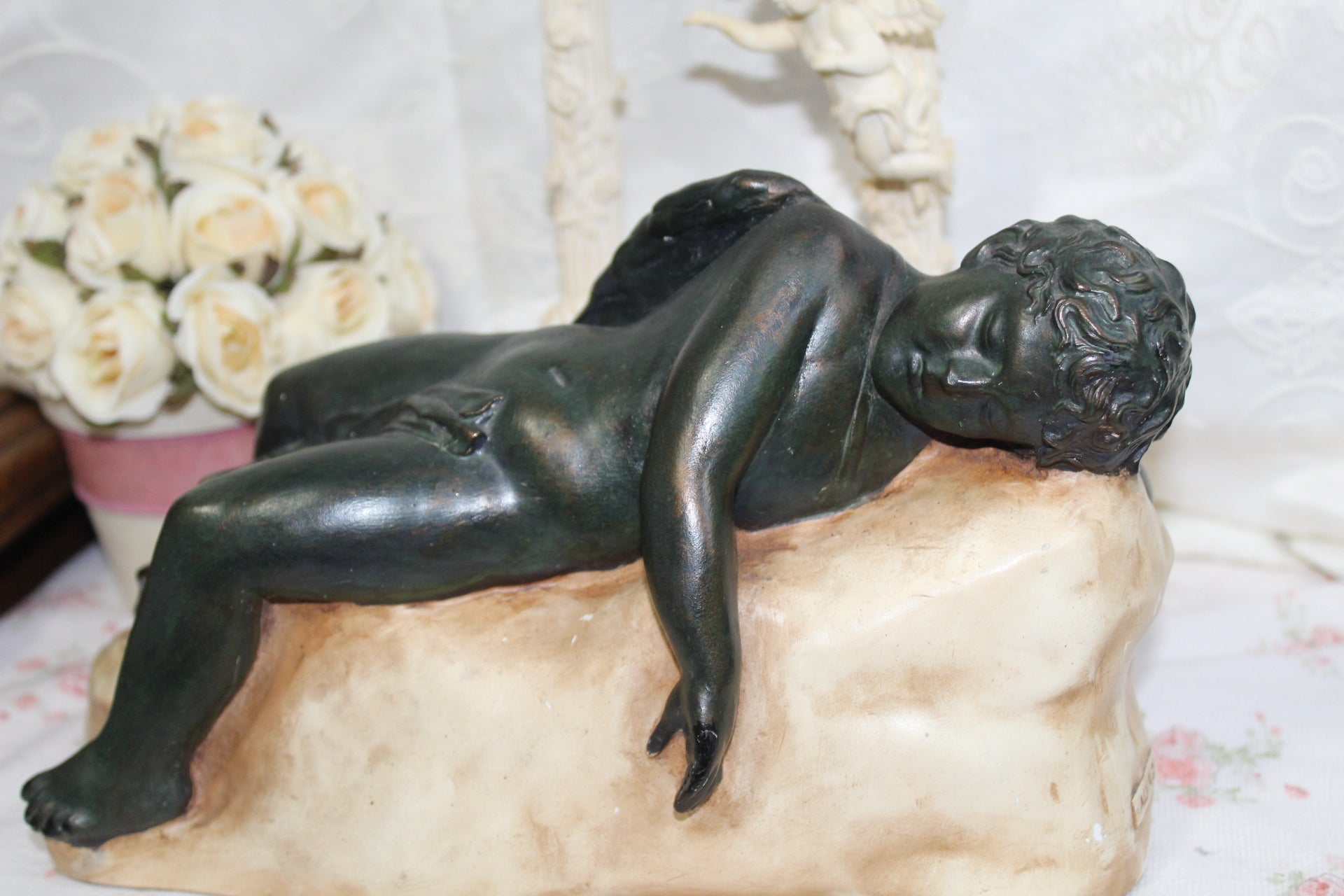 Vintage “The Sleeping Angel” replica