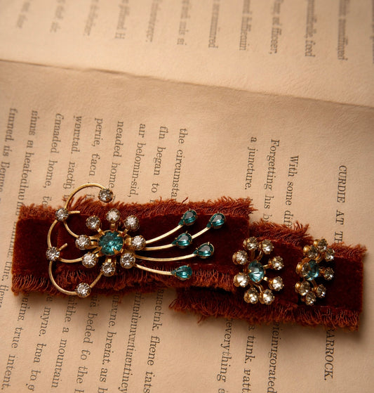 1950’s Starburst Brooch & Earring Set