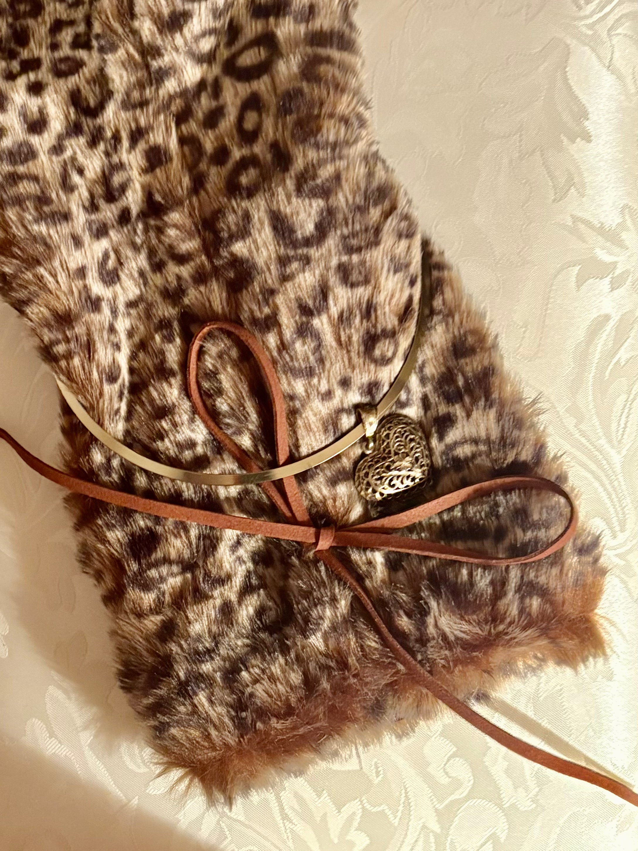 Reliquary Heart Locket Choker