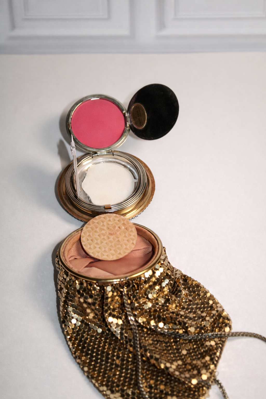 Blue Dreams– Vintage Purse Compact