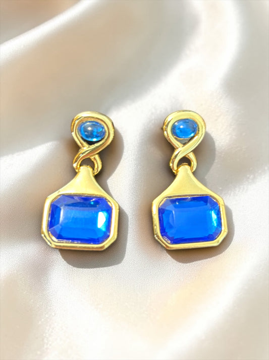 Blue Diamond Vintage earrings