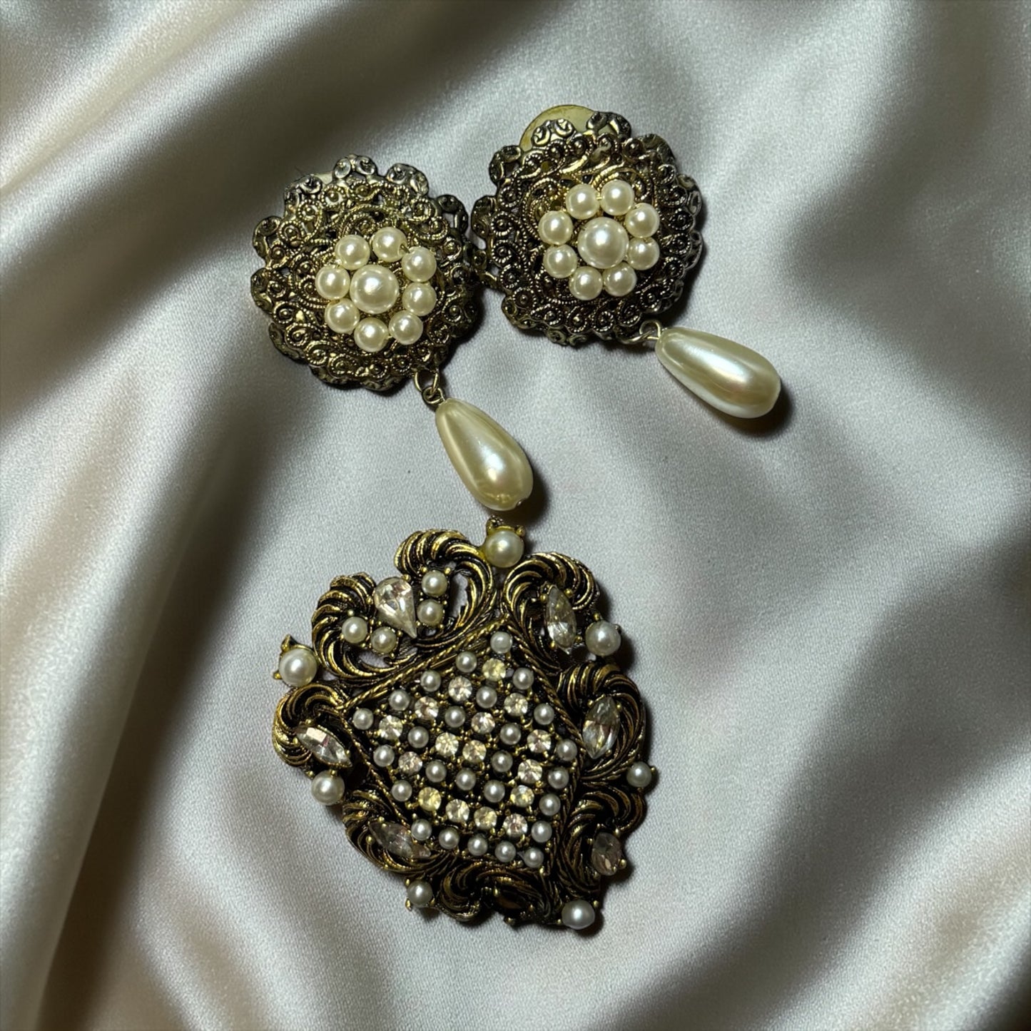 1940’s signed brooch set