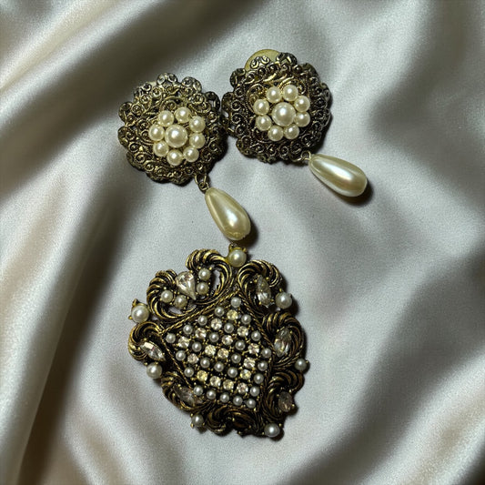 1940’s signed brooch set
