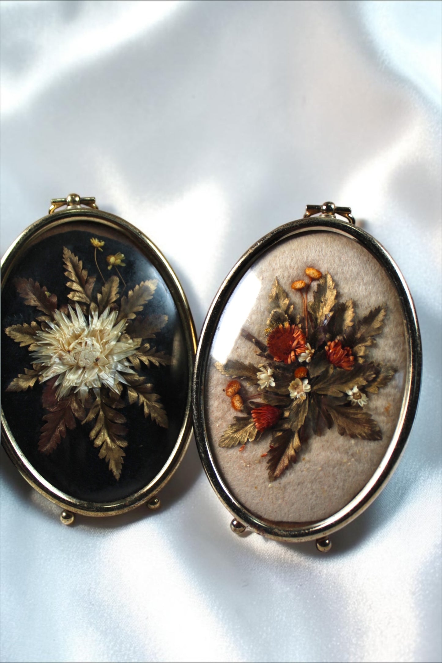 Vintage Pressed Flower Art Set