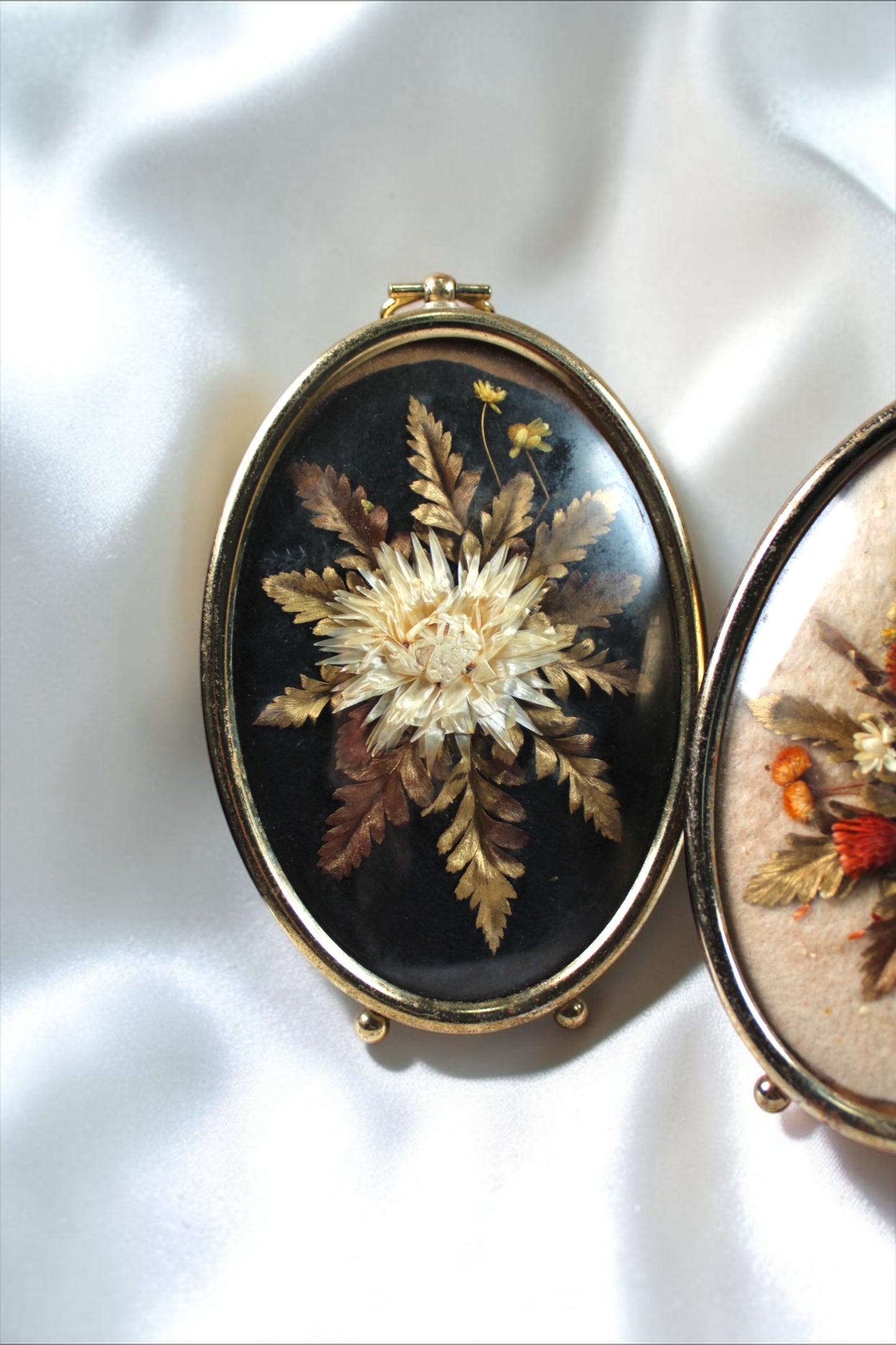 Vintage Pressed Flower Art Set