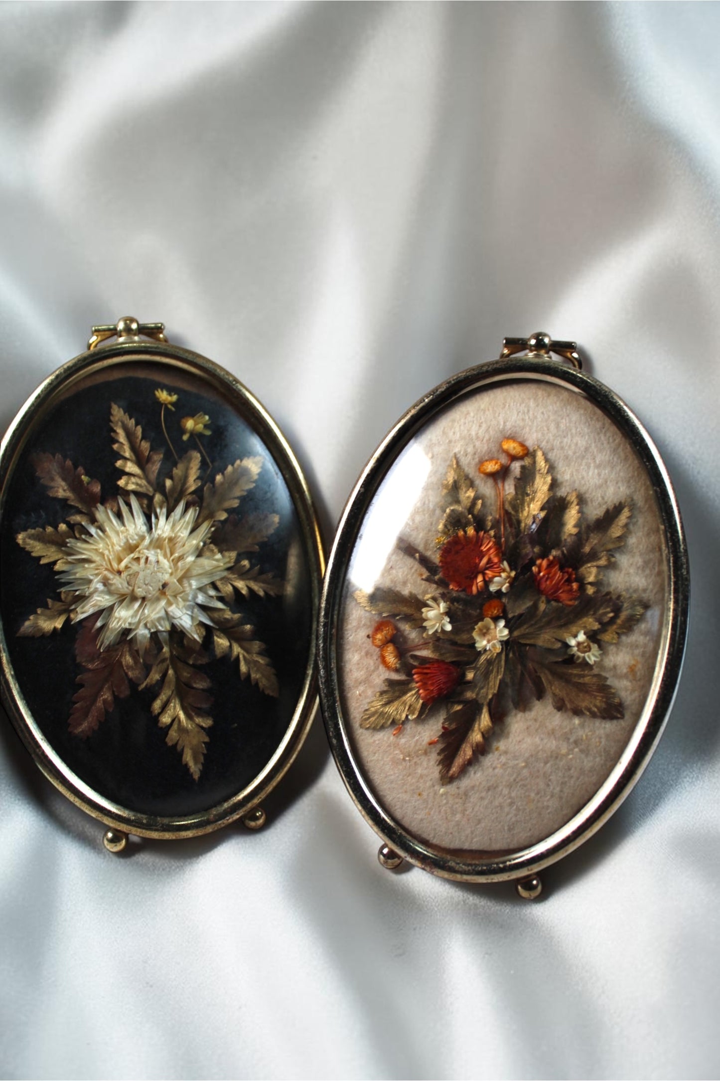 Vintage Pressed Flower Art Set