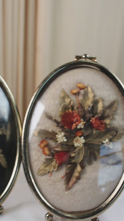 Vintage Pressed Flower Art Set